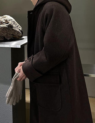 Essential Hooded Wool Coat (3 colors)