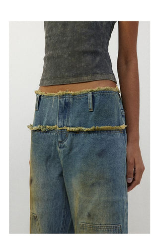 CONP Vintage Double Knee Jeans (Blue)