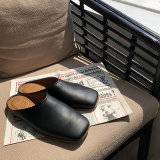 square loafers (handmade)