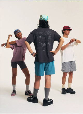 [Monterest x TTTM] Layered Packable Nylon Sports Shorts