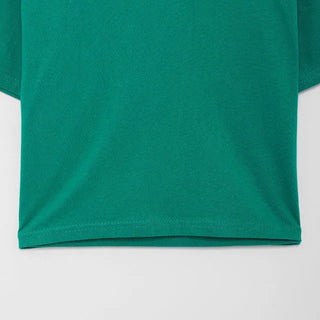 colorful cherry bomb crop t