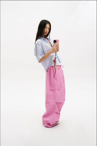 [MASONPRINCE] M42 Multi-Pocket Parachute Pants