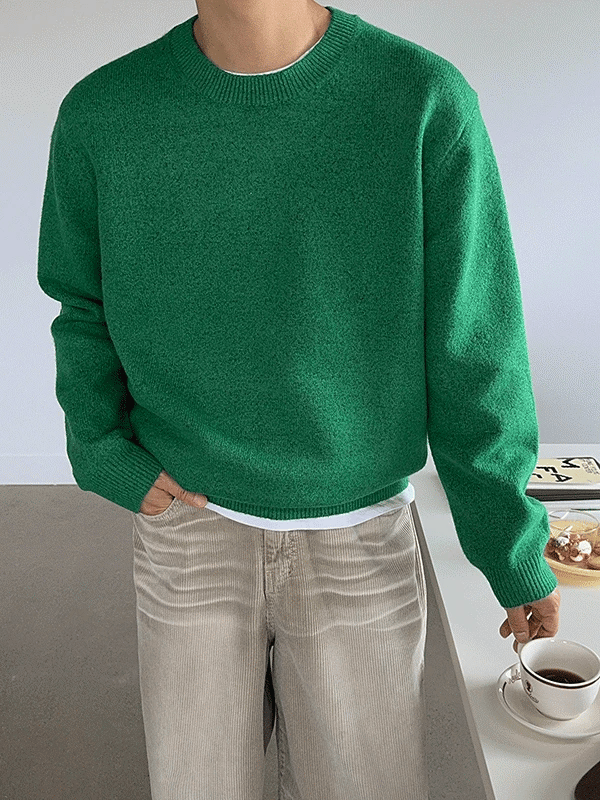 Miel Cashmere Round Knit