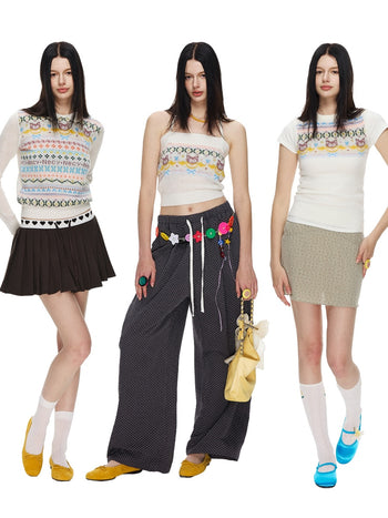 [NECY] Mimora Fair Isle Jacquard Knit Series