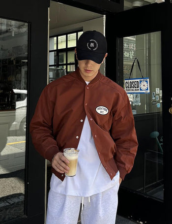 NEW YORK Button Blouson (4 colors)