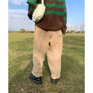 Wide Chino Pants