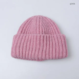 Rib knit beanie