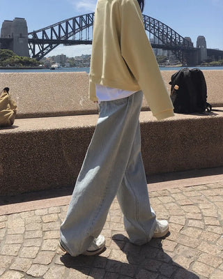 Daily Wide Denim Pants