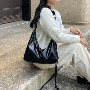Shirring Crossbody Bag