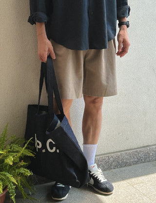 Chino Tencel Shorts (4 colors, 3 sizes)