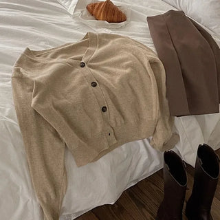 Cozy V-neck cardigan