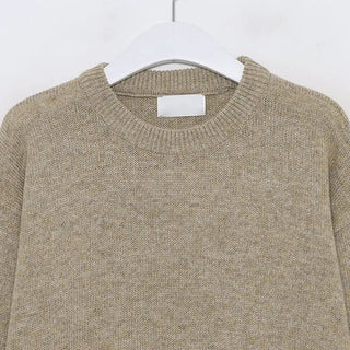 Cashmere wool round knit