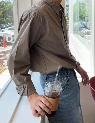 Paper Cotton Overshirt (6 colors)