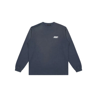 [MASONPRINCE] Double Layer Collar Long Sleeve Tee