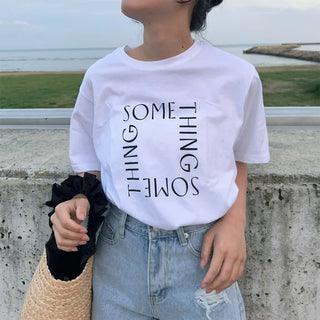 Lettering T-shirt