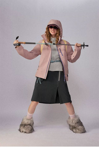 [Monterest] Water-Repellent Softshell Utility Skirt