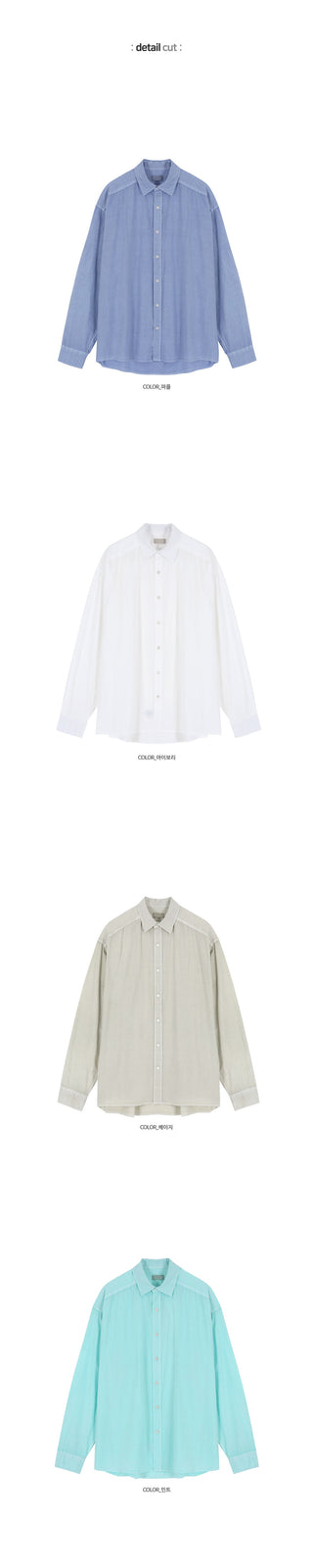 Biya Pigment Linen Shirt