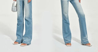 [NOTAWEAR] Wave Washed Slim Straight Jeans