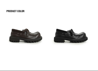 MASONPRINCE Leather Boat Shoes