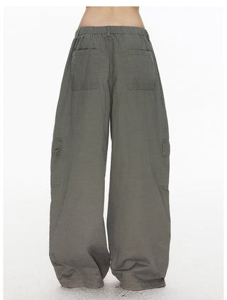 [NECY] Essential Utility Cargo Wide Pants