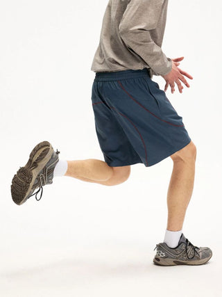 [Monterest] Contrast Stitch Outdoor Shorts