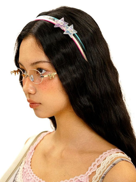 [Moromoro2] Star Rabbit Rhinestone  Headband