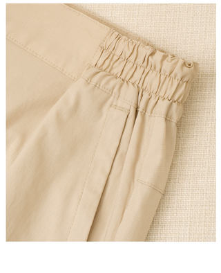 [CULTUM] Lightweight Elastic Waist Shorts