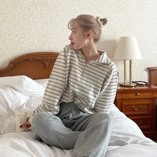 Half-zip sweatshirt