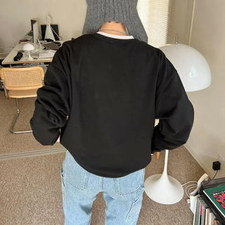 Basic Simple Lightweight Sweatshirt