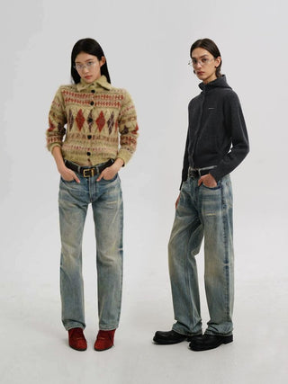 [MASONPRINCE] Distressed Denim Pants