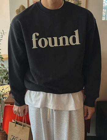 found sweatshirt (4 colors)