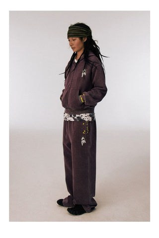 [CONP] Jamaica Beaded Zip-Up Sweatshirt