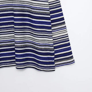 Oversized striped T-shirt - P000HRJI