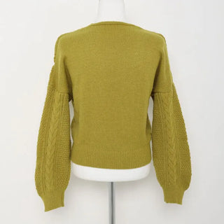 Wrap-design knit