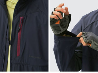 [Monterest] Packable Water-Resistant Zip-Up Jacket