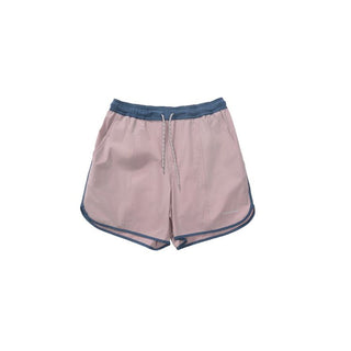 [Monterest] Quick-Dry Contrast Trim Surf Shorts