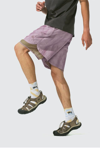 [Monterest] Tie-Dye Double Layer Running Shorts