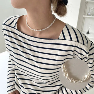 Pearl Heart Necklace