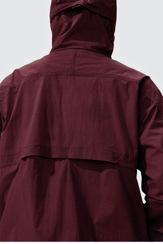 [Monterest] Packable Hooded Half-Zip Anorak