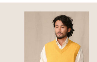 [CULTUM] V-Neck Knit Vest