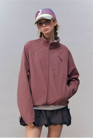 [Monterest] Fleece-Lined Water-Resistant Softshell Jacket