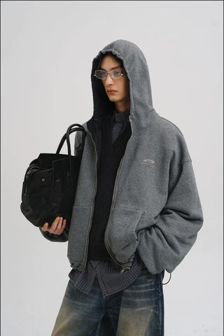 [MASONPRINCE] Reversible Hooded Coach Jacket