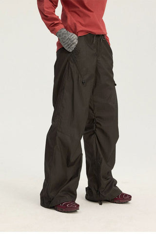 [Monterest] UPF50+ Water-Resistant Ruched Parachute Pants