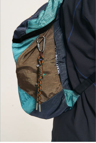 [Monterest] Handwoven Beaded Bag Charm Keychain