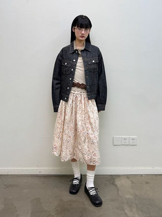 NEVERSEEZ Raw Denim Jacket