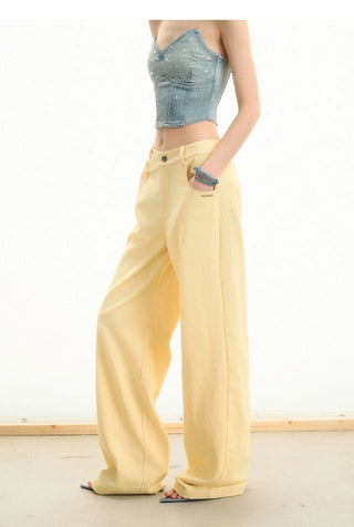 [NOTAWEAR] Cotton Straight Trousers