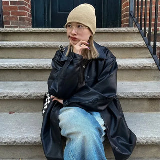 Basic knit hat