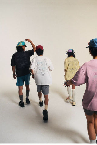 [Monterest] Quick-Dry Reflective Print T-Shirt
