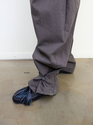 [NeverSeez] Pleated Wide-Leg Pants