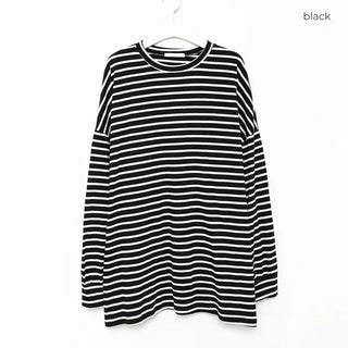 Oversized striped T-shirt